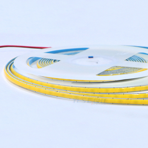 Đầy đủ keo DC 12V 5 mét 384Led 3200k Trắng ấm COB <span class=keywords><strong>LED</strong></span> Strip ánh sáng cho chiếu sáng - Product Image 2