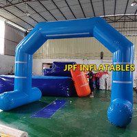 Arche gonflable flottante d'événement de sports aquatiques hermétiques pour la course