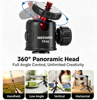 Mini trépied NEEWER pour DJI Action5 Pro/Pocket3/4/4P & Insta360 Luna, support de téléphone portable multifonctionnel portable