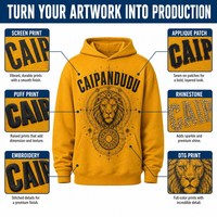Sweat-shirt à capuche personnalisé pour homme, brodé, 100 % coton, coupe oversize, manches longues, style décontracté urbain, collection printemps-automne