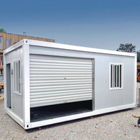 Maisons modulaires préfabriquées de luxe de 20 pieds en acier durable et panneaux sandwich pour hôtels, appartements et hôpitaux