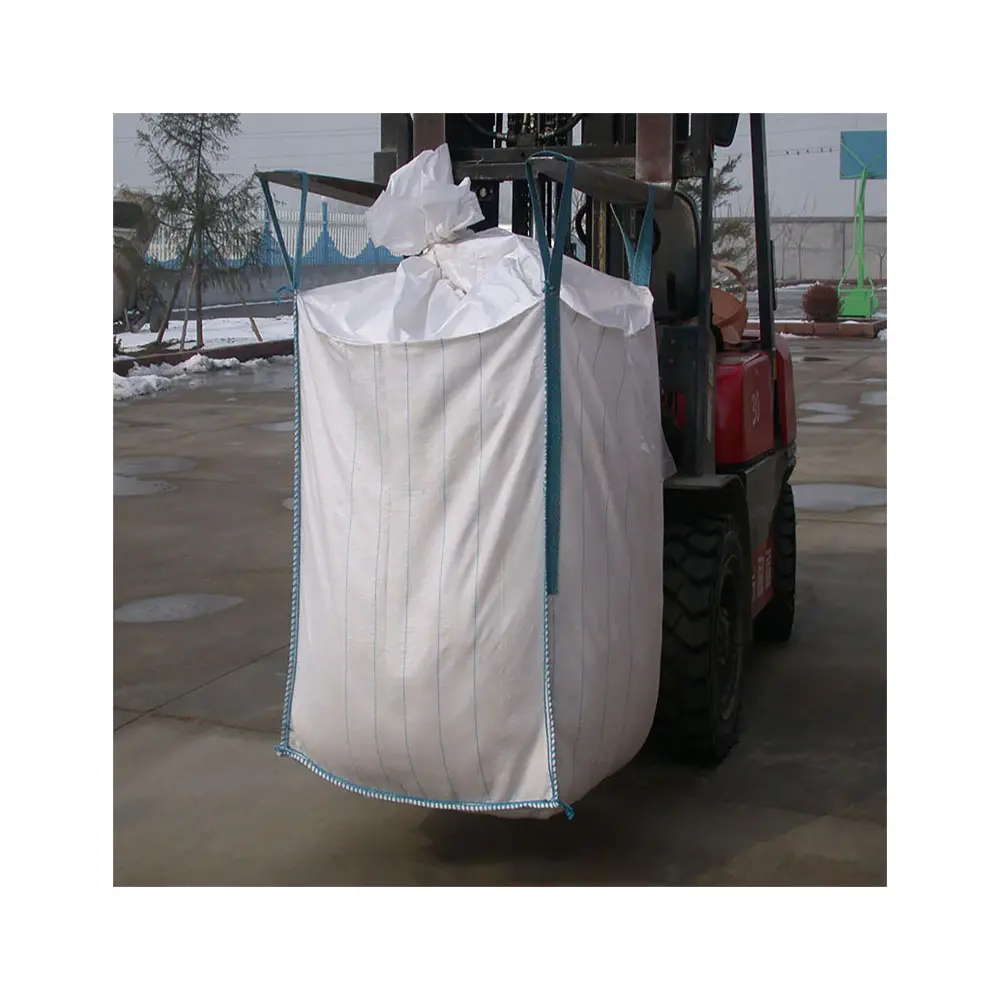 FIBC 2 톤 가방 판매 대형 산업용 플라스틱 점보 가방 맞춤 포장 큰 자루 2000KG 벌크 jambo 가방 배출기