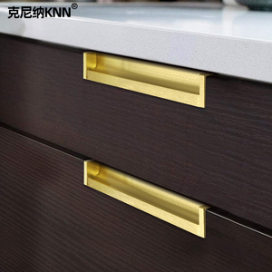 Manijas empotradas ocultas KNN de 1.2 m, modernas y minimalistas, para armario, cajón o guardarropa. - Product Image 4