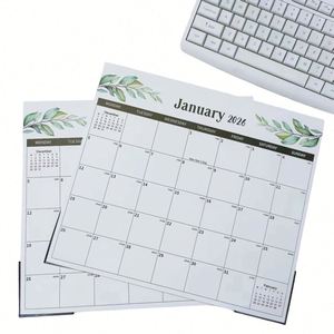 Calendar 2026 Jan 2027 Jun <b>Large</b> Monthly <b>Desk</b> Planner With Corner Protectors Ample Blocks Notes for Home Office - Product Image 1