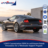Jantes en alliage forgé monobloc de haute qualité personnalisées de 19, 20 et 21 pouces, couleur argent, 5x114.3, pour Ford Mustang GT Coupé
