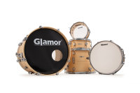 Portable Steel Birch Drum Set - Professional Travel Kit