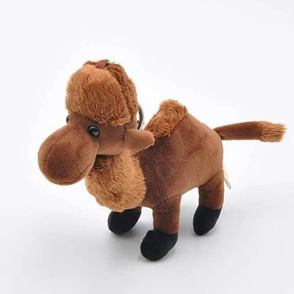 작은 동물 낙타 견면 벨벳 장난감 또는 채워진 장난감 또는 연약한 장난감