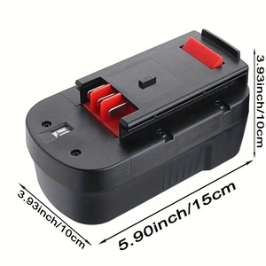 Joiry 18 V 3,5 Ah NI-MH Batteria E Caricatore Per Black And Decker A1718 A18NH HPB18 HPB18-OPE A18 Firestorm A18 FS180BX FS18BX FS18FL FSB18 244760-00