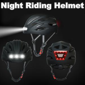 Casque de vélo de montagne léger avec éclairage intelligent et avertissement, casques de scooter urbains 36V pour cyclistes navetteurs et cyclistes sur route - Product Image 6