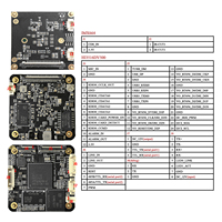 4MP 2K IMX664 1/1.8" CMOS HiSilicon DV500 STARVIS2 Super Starlight 30FPS 0.0001lux DC12V Modul Kamera Pengawas IP/Analog