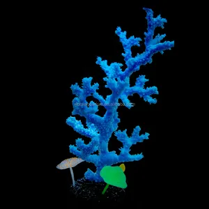 Aquarium Fish Tank Coral Landscaping Underwater World Creative Modeling Simulation Color Small Coral