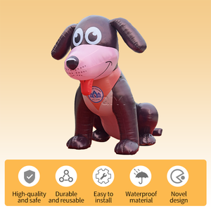 Arco Publicitario Gigante con Diseño de Perro Inflable, Mascota Canina con Color y Logotipo Personalizables - Product Image 2