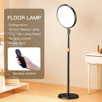 Anneau lumineux LED sur pied K50 Pro Ra95+ à CRI élevé, écran d'affichage HD, hauteur réglable 1,4-1,9 m, photographie de studio en aluminium