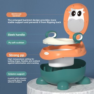 Pot de toilette pour enfants, garçons et filles, avec grand récipient à urine et design <span class=keywords><strong>d</strong></span>étachable - Bébés et jeunes enfants - Product Image 1