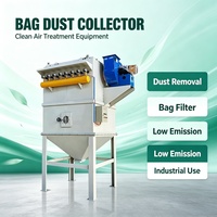 Collecteur de poussière industriel à filtre à sacs, machine à jet pulsé pour la production de panneaux MDF, élimination des poussières et nettoyage