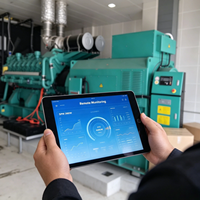 Groupe électrogène diesel de secours SPM 360 kW 450 kVA 60 Hz 480 V triphasé silencieux pour l'Amérique du Nord