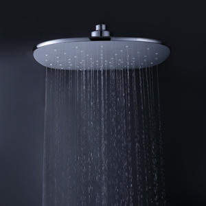 Ensemble de douche et de robinet Vimijia, style contemporain minimaliste, moderne, avec douchette de plafond/manuelle et jet de pluie doux pressurisé - Product Image 6