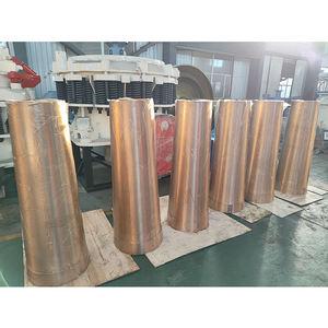 بطانة مقبس آلة التعدين، جلبة داخلية وخارجية، قطع غيار برونزية بديلة للكسارة المخروطية سيمونز 4.25 4 1/4 قدم - Product Image 2