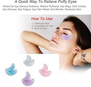 Máscara de Gel para Ojos con Logotipo Personalizado, Máscaras de Hielo Refrescantes para Hombres y Mujeres, <span class=keywords><strong>Tratamiento</strong></span> para la Hinchazón y Migrañas Postoperatorias, Compresas Frías y Calientes, Parches Corporales - Product Image 3