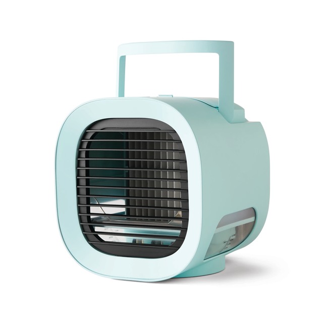 3 in 1 USB Mini AC Desk Air Cooling Fan Portable Air Conditioner Personal Evaporative Air Cooler with Colorful Atmosphere Light
