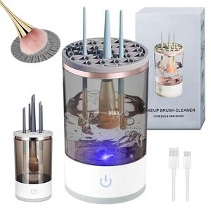 Limpiador de Brochas de Maquillaje Automático Inteligente, Centrifugador de Brochas de Alta Velocidad, Equipo Compacto para Limpiar Brochas de Maquillaje - Product Image 3