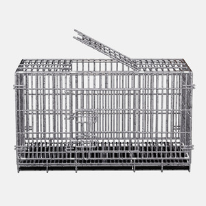<span class=keywords><strong>Cage</strong></span> pliable pour animaux de compagnie avec panneau de séparation, plateau anti-fuite et loquets sécurisés, <span class=keywords><strong>cage</strong></span> en fil métallique pour petits animaux, facile à assembler - Product Image 1