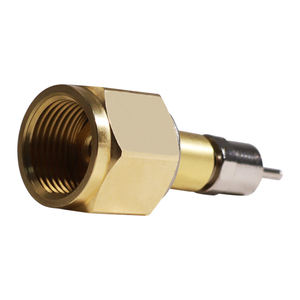 Tanque de cilindro de CO2 de latón, 8g, 12g, <span class=keywords><strong>16G</strong></span>, adaptador de cargador de aguja de recarga de cartucho para accesorios de Paintball, cartuchos de Co2 recargables - Product Image 3