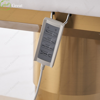 Table de massage moderne couleur avec logo personnalisable lit facial multifonctionnel beauté cils avec base dorée