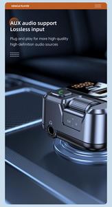 T16 pd30w + 2.4A sạc nhanh rảnh tay Sạc xe hơi bt-compaitable FM Transmitter Car Kit MP3 máy nghe nhạc âm thanh Receiver - Product Image 4