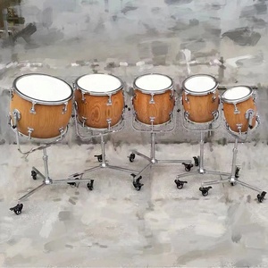 Instrumentos de Percusión Étnicos Profesionales de Cinco Notas, Juego de Timbales Acústicos Usados, en Oferta - Product Image 2