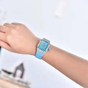 Novo PAGANI DESIGN YS013 Moda Bling Diamante Senhoras Relógios Top Marca De Luxo Criativo Aço Relógios Femininos Quartz À Prova D' Água