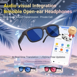 Lunettes de soleil intelligentes GV90 avec fonction de défilement, assistant vocal IA, Bluetooth 5.4, audio ouvert, verres photochromiques UV400 - Product Image 4