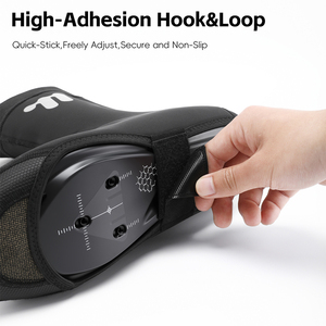 WEST BIKING Copriscarpe da <span class=keywords><strong>Bici</strong></span> Invernali Regolabili, Termici in Pile Antiscivolo per <span class=keywords><strong>Bici</strong></span> da Strada e Mountain Bike, Elasticizzati - Product Image 5