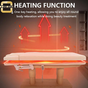 Overall Tilt Esthetics Bed <strong>Supplier</strong> for Beauty Trolleys <strong>Cart</strong> With Double Storage of <strong>Memory</strong> Foam Treatment Spa - Product Image 3