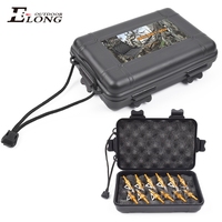 Étui de rangement portable pour pointes de flèches de chasse Elong Outdoor avec mousse plastique, boîte de tir à l'arc