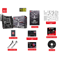 MSI MPG B550I游戏边缘最大无线二手主板，配有AMD Ryzen 5 7 9 3700X 3800X 3900X 3950X台式机处理器
