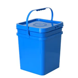 plastic bucket for cookies 5kg plastic bucket plastic pails/plastic drum 15 litre/plastic bucket 5 liter