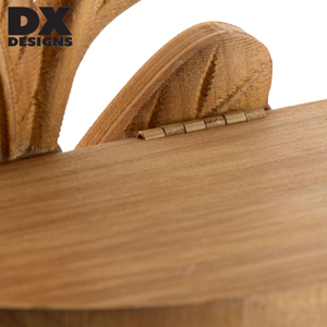 <span class=keywords><strong>Étagère</strong></span> <span class=keywords><strong>murale</strong></span> en bois en forme de feuille à 3 niveaux DX Designs, <span class=keywords><strong>étagère</strong></span>s flottantes pliables pour la décoration de la maison, rangement mural pour le <span class=keywords><strong>salon</strong></span> - Product Image 4