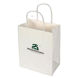 Bolsa de Papel de Diseño Gratuito, Bolsa de Embalaje Exterior de Lujo para Regalos, Bolsa de Papel Kraft y Blanca a Elección - Product Image 1