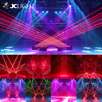 Dmx 6 yeux lumière laser rouge Dj scène boîte de nuit barre de lumière laser à tête mobile DJ lumière laser Disco
