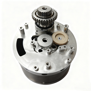 カスタマイズされたステンレススチールギア<span class=keywords><strong>CNC</strong></span>ロボットジョイントモジュール二足歩行/四足歩行リデューサー統合モーターモジュールEDMワイヤー精密 - Product Image 3