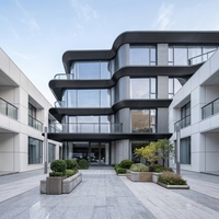 Panneaux de façade modernes en alliage d'aluminium, anti-corrosion, livraison rapide, pour hôpitaux, centres commerciaux, villas, extérieur, Kirghizistan, urgents