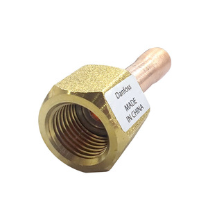   อะแดปเตอร์เชื่อมต่อวาล์วขยายตัวความร้อน 068-2060 2061 2062 2063 2081 ทองเหลืองสำหรับเครื่องปรับอากาศ - Product Image 1