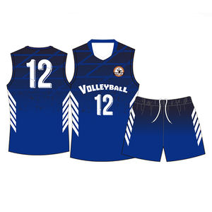 Maillot de volley-ball personnalisé pour adultes, femmes et hommes, 100% polyester, respirant, anti-rides, séchage rapide, service <span class=keywords><strong>OEM</strong></span>, tailles personnalisées - Product Image 3
