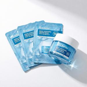Mascarilla Facial Calmante Real Barrier Aqua, 10 Unidades, Cuidado de la Barrera Cutánea, Para Todo Tipo de Piel - Product Image 1