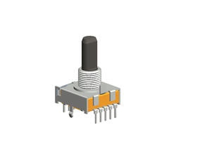 สวิตช์แบบหมุนหลายทาง รุ่น RS1702A0A-HA1 ขนาด 17 มม. แกนพลาสติก - Product Image 1