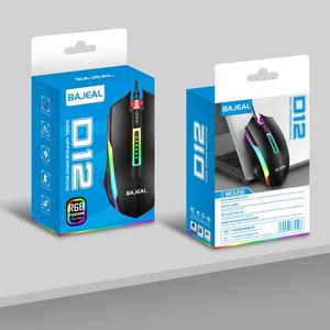 Ratón <span class=keywords><strong>para</strong></span> Juegos con Cable USB, 1200DPI, Retroiluminación LED RGB, <span class=keywords><strong>Sensor</strong></span> Óptico Ergonómico 3D, <span class=keywords><strong>para</strong></span> Computadora Portátil y de Escritorio, Accesorios en Stock - Product Image 5