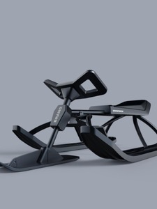 รถสกีสโนว์โมบิลลานหิมะสำหรับเด็กผู้ใหญ่ - Product Image 2