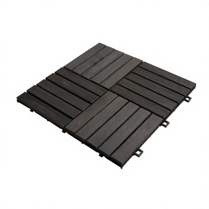 Dalles de terrasse en bois d'acacia SMARTWOOD pour extérieur, emboîtables, imperméables, sols solides pour patio, balcon, jardin, pavés, vente en gros - Product Image 1