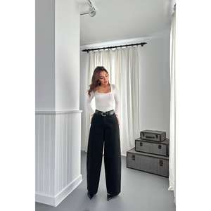 Wholesale Black <b>Y2K</b> Style Wide Leg Jeans Casual Floral Print Denim <b>Pants</b> High Waist Rhinestone Crystal Decoration Baggy Fit XL - Product Image 4